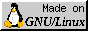 GNU linux badges